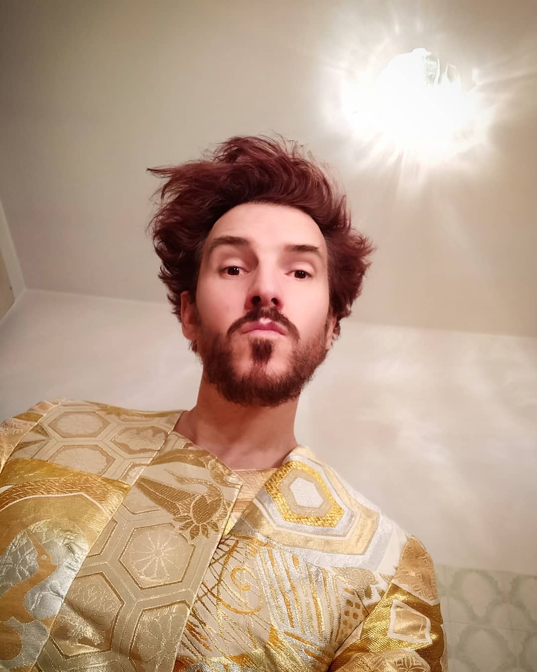 Customer wearing Sumo Vintage